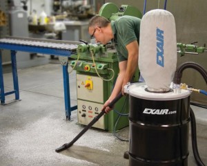 Exair upgrades Chip Vac filter bag