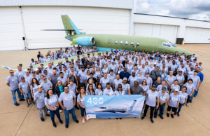 Cessna rolls-out 400th Citation Latitude