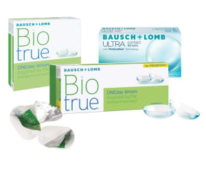 Contact lenses and packs recyclable for the first time