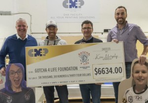 CMP donates $6634 raised from Fan In The Stand