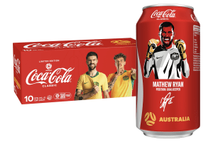 Coca-Cola backs Socceroos with on-pack campaign