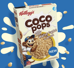 White chocolate Coco Pops enters Aussie market