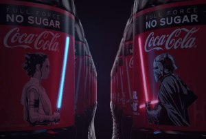 No Force sensitivity required for Coke's light-up lightsaber labels