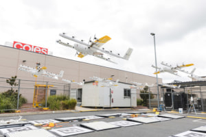 Coles flies in drone deliveries to Qld