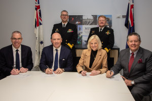Defence companies sign combat systems agreement