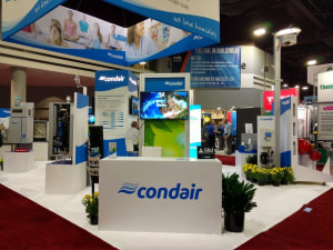 Dehumidifiers on display