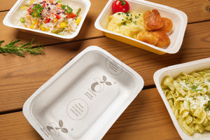  Confoil, BASF develop compostable paper meal tray
