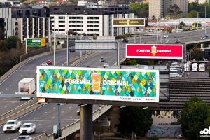Coopers billboards take over Melbourne&rsquo;s Bolte Bridge