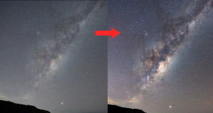 How to edit the Milky Way in Lightroom
