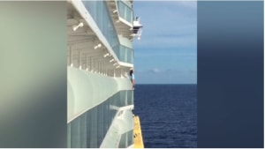 Banned for life from cruise liner for reckless selfie