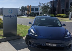 Caspak moves to all-electric car fleet