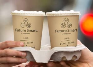 Huhtamaki drinks to renewable plant-based cup 