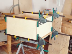 One-handed clamp, Wolfcraft gear now local