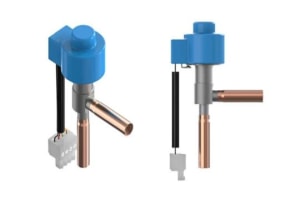 Compact valves for CO2 