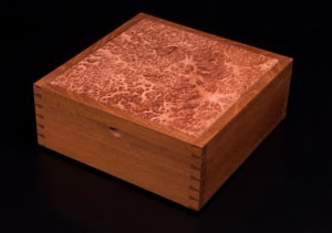 Making a square burl box