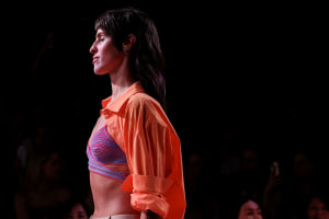 How did the Gala Runway look inside Queen Victoria Market? 