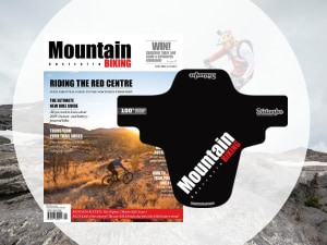 Speak up and win a Mountain Biking Australia mudguard