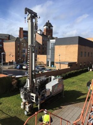 Dual pump can harness air or ground heat sources
