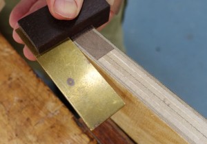 How to cut dovetails on curved components