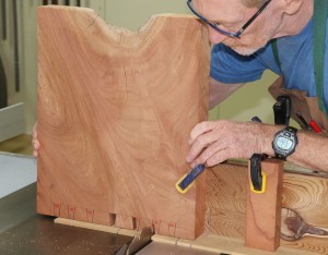 Dovetails on a Tablesaw: Making a bench seat