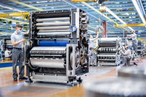 HEIDELBERG RECOVERY CONTINUES THROUGH Q1