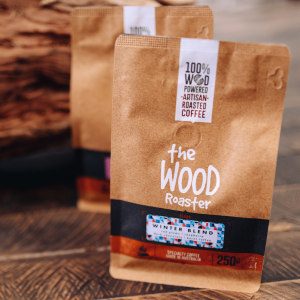 The Wood Roaster warms up for Winter Blend