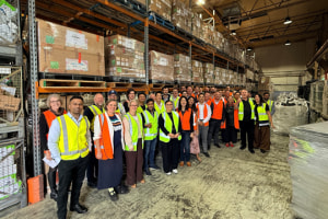 HP Indigo consumables loop on show