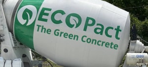 Low carbon concrete 