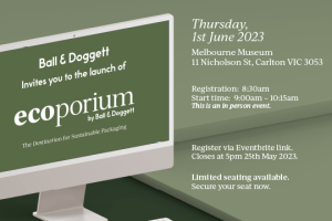 Sustainable packaging ecoporium to launch 1 June