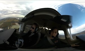 FRIDAY FLYING VIDEO: 360 in Cockpit