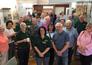 Fine woodwork and demonstrations at Eltham Club open day