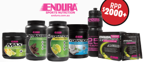 We're giving away Endura hydration products worth over $2000