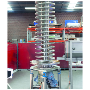 Spiral conveyors are shaking things up