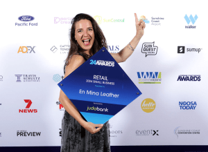 En Mina leather wins Sunshine Coast business award