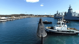 British nuclear-powered sub visits Perth