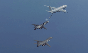 US B-1B Lancers join RAAF in refuelling exercise