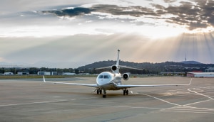 First SPA Falcon 7X arrives in Canberra