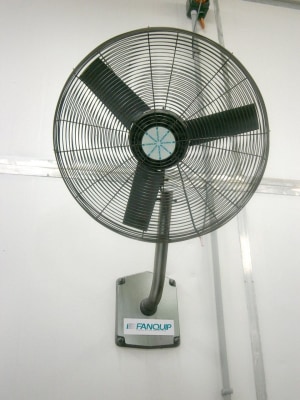 Fans for strict temperature control 