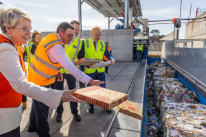 Visy opens most advanced paper recycling facility