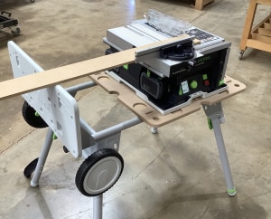REVIEW: Festool CSC SYS 50 EBI cordless tablesaw