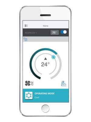 Fujitsu's new wall mounted range features Wi-Fi 