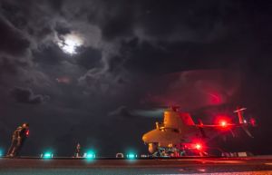 USN demonstrates integrated UAS/SeaHawk targeting