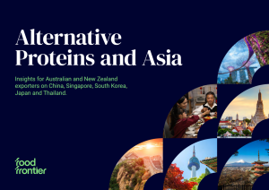 Report: Top 5 Asian countries for alternative proteins