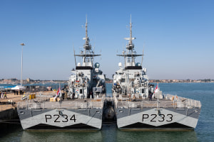 Royal Navy vessel HMS Tamar visits Darwin