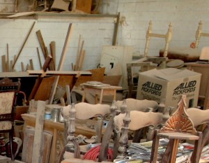 Flood damaged furniture: how to treat it