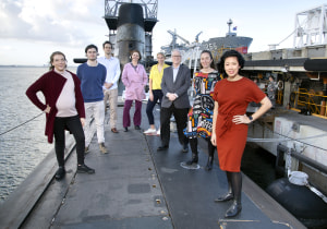 Curtin team named Eureka finalist for submariner endurance research 