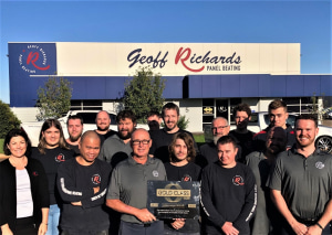 Best Country Repairer Winner 2023 Geoff Richards Panel Beating