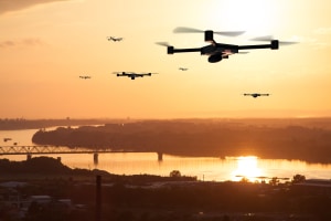 $100K of drones fall from the sky in Perth display