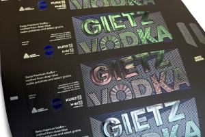 Foil, emboss, impress &ndash; Gietz&rsquo;s vodka label on show