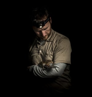 Behind the lens: Josh and the platypus